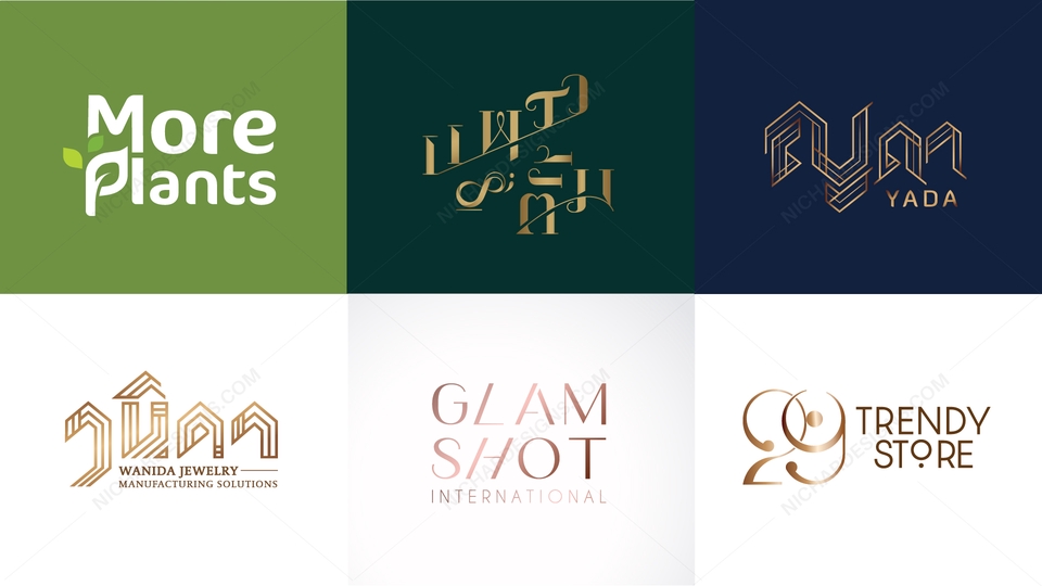 Logo - รับออกแบบโลโก้หลากหลายสไตล์ - 26