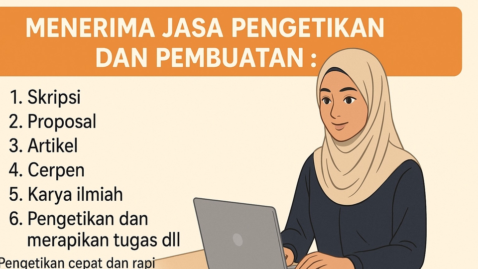 Jasa Pengetikan dan Konsultasi Skripsi, Proposal, dan lainnya