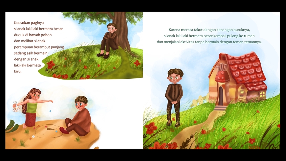 Gambar dan Ilustrasi - Desain Ilustrasi Buku Cerita Anak - 5