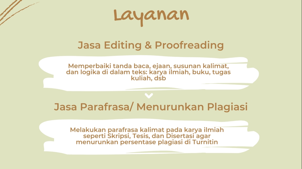Proofreading - Jasa Proofreading, Editing, dan Parafrasa Naskah Bahasa Indonesia - 1