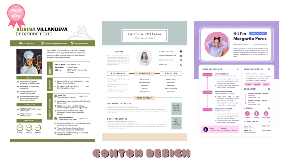 Portfolio & Resume - DESAIN CV ATS  FRIENDLY MURAH DAN CEPAT SELESAI !!! - 3