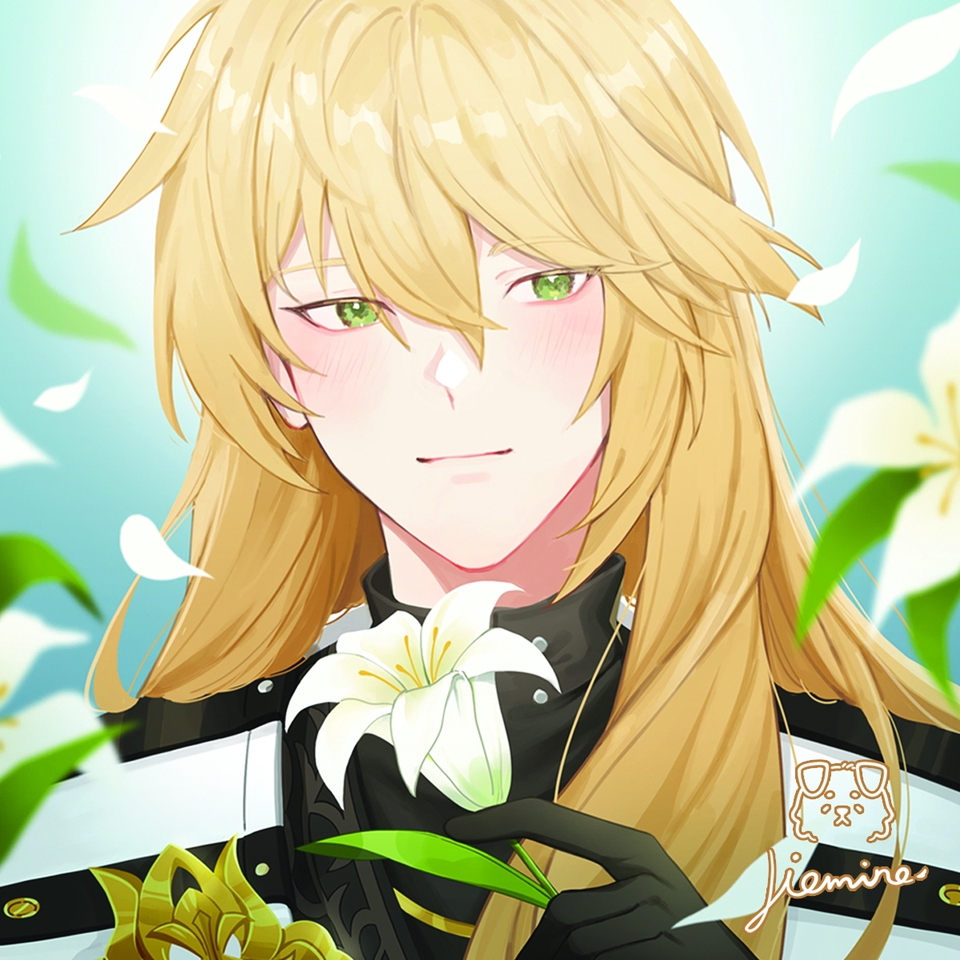 รับวาดรูปภาพประกอบ ภาพดิจิตอลเพ้นท์ วาดภาพประกอบการ์ตูน วาดภาพประกอบหนังสือ ภาพชายหนุ่มผมสีบลอนด์