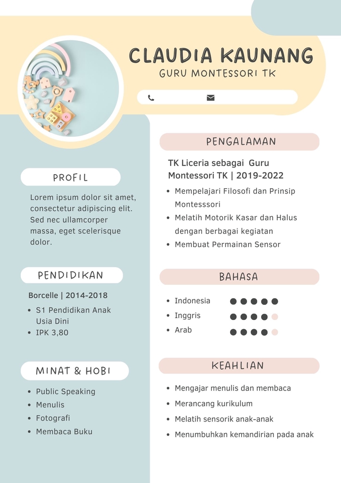 Portfolio & Resume - JASA PEMBUATAN CURICULUM VITAE - 17