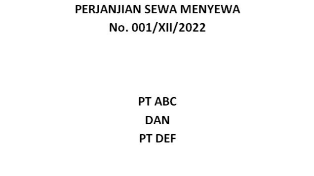 Hukum - Pembuatan Kontrak, Pendapat Hukum,  - 1