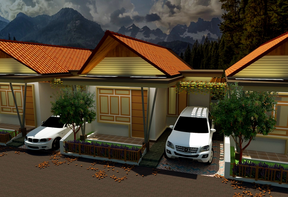 3D & Perspektif - 3D View Render Exterior & Interior - 5