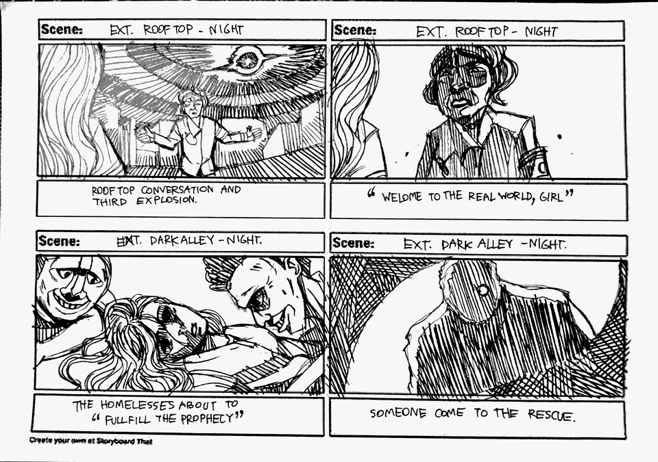 วาด/ออกแบบสตอรี่บอร์ด - วาด Storyboard ตามบรีฟงาน - 4