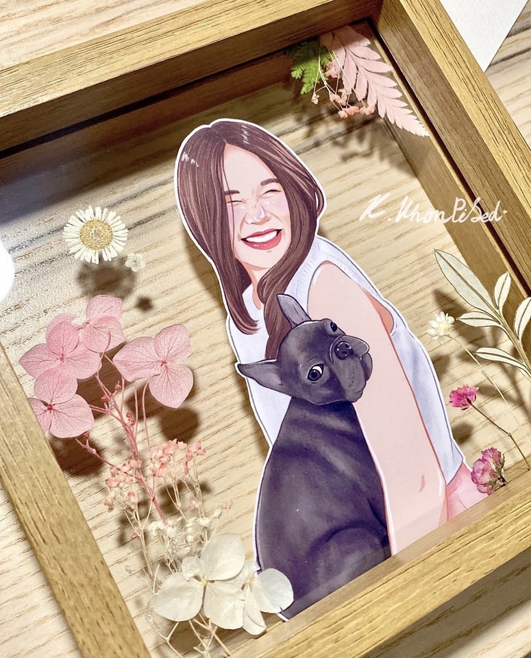 รับทำของขวัญ ของขวัญแฮนเมด ภาพวาดการ์ตูน รับทําของขวัญวันเกิด