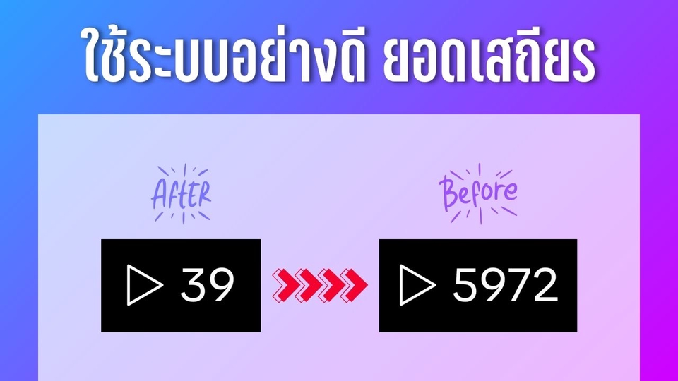 เพิ่มผู้ติดตาม Youtube, ปั้มวิว Youtube, โปรโมท Youtube, เพิ่มยอดวิว