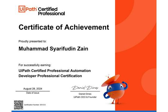 Jasa Pembuatan Robot dan Elektronika - UiPath Robotic Process Automation (RPA)