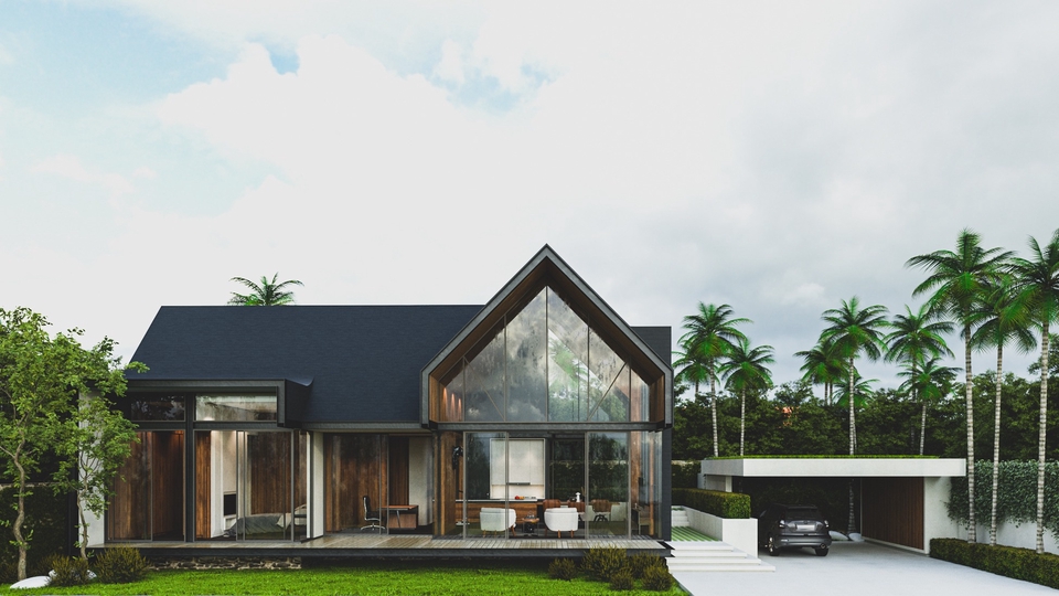 รับออกแบบอาคารทุกประเภท ทั้งภายนอกและภายใน (Exterior…
