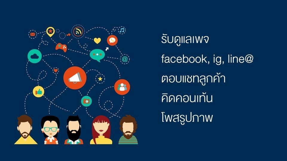 แอดมินดูแลเพจ เว็บไซต์ และร้านค้าออนไลน์ - แอดมิน Admin FB,Line@,IG,Telegram ตอบแชท เปิด-ปิดการขาย-สรุปยอด - 2