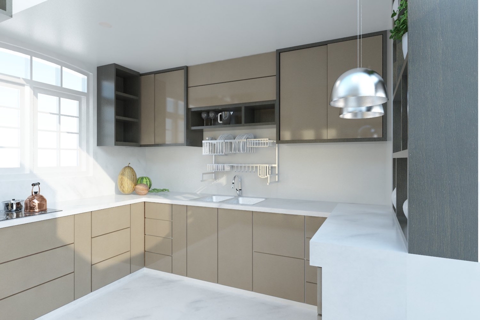 3D & Perspektif - DESAIN INTERIOR 3D REALISTIS RENDERING - 7