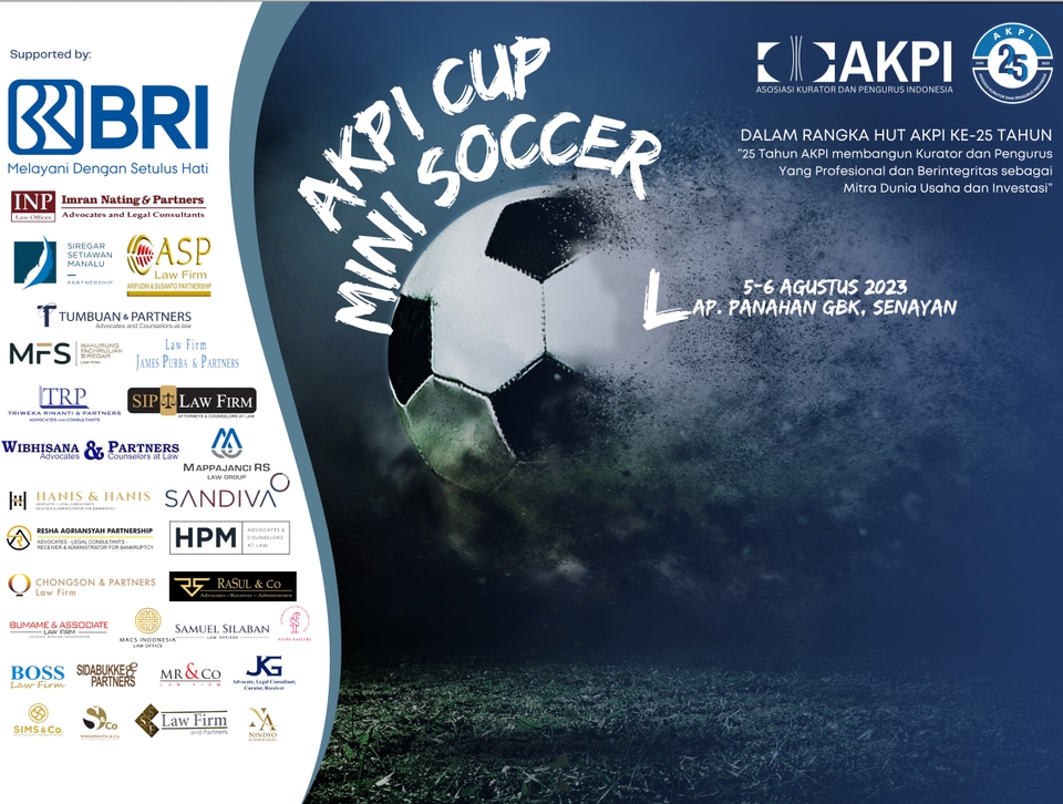 Jasa Desain Banner Instagram AKPI Mini Soccer Cup 2023 - Desain Banner Keren Untuk Promosi Acara