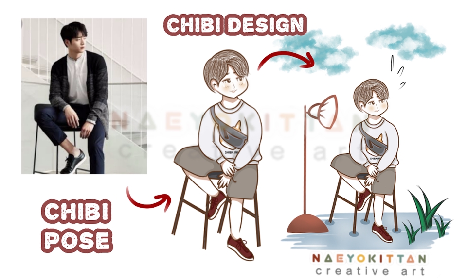 Gambar dan Ilustrasi - Fashionable Cute Chibi Style For Your Outfit  - 3