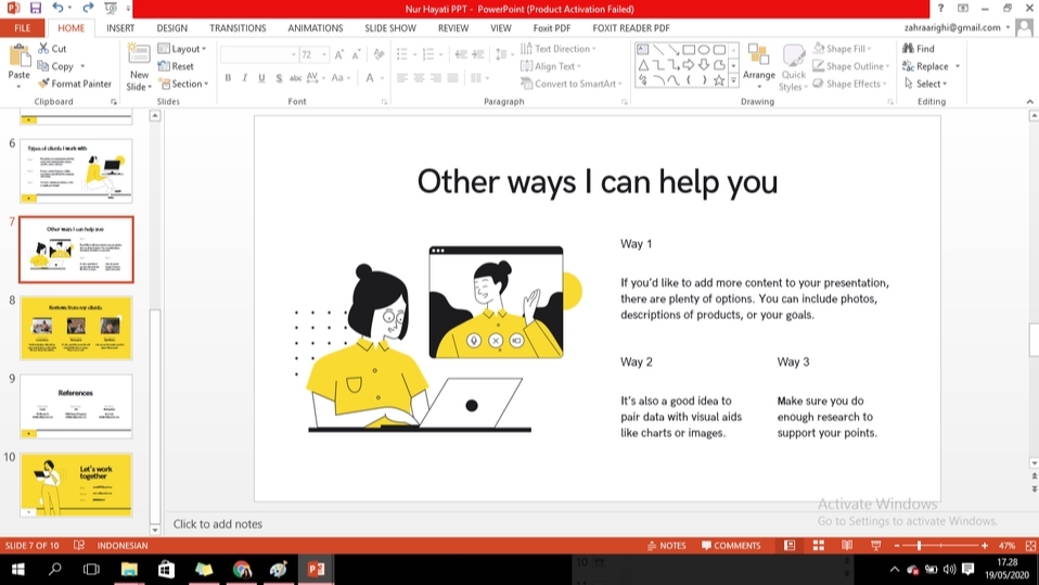 Presentasi - JASA PEMBUATAN POWER POINT PRESENTASI SIMPEL DAN MENARIK - 3