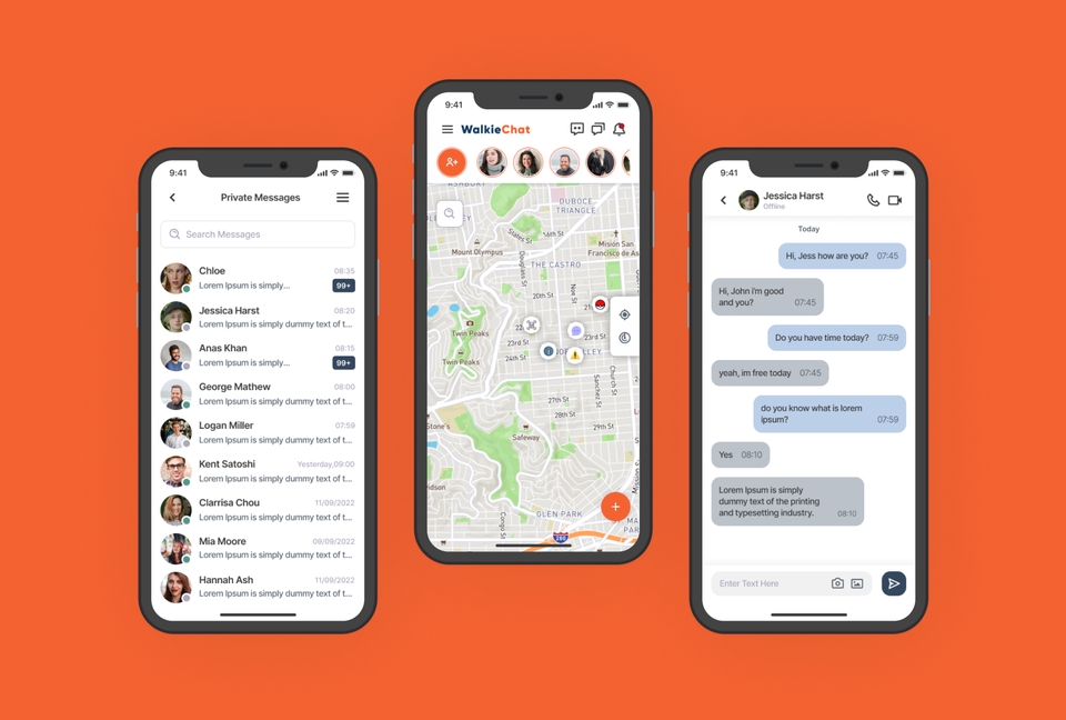 Buat desain UI UX modern untuk aplikasi seluler Anda
