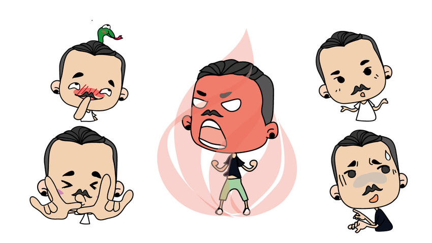 ออกแบบ LINE Sticker - รับวาดและออกแบบสติ๊กเกอร์ไลน์ - 5