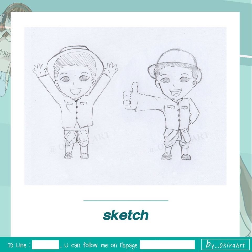 ออกแบบ Character & Mascot - วาดการ์ตูนคาแรคเตอร์สไตล์คุณ - 11