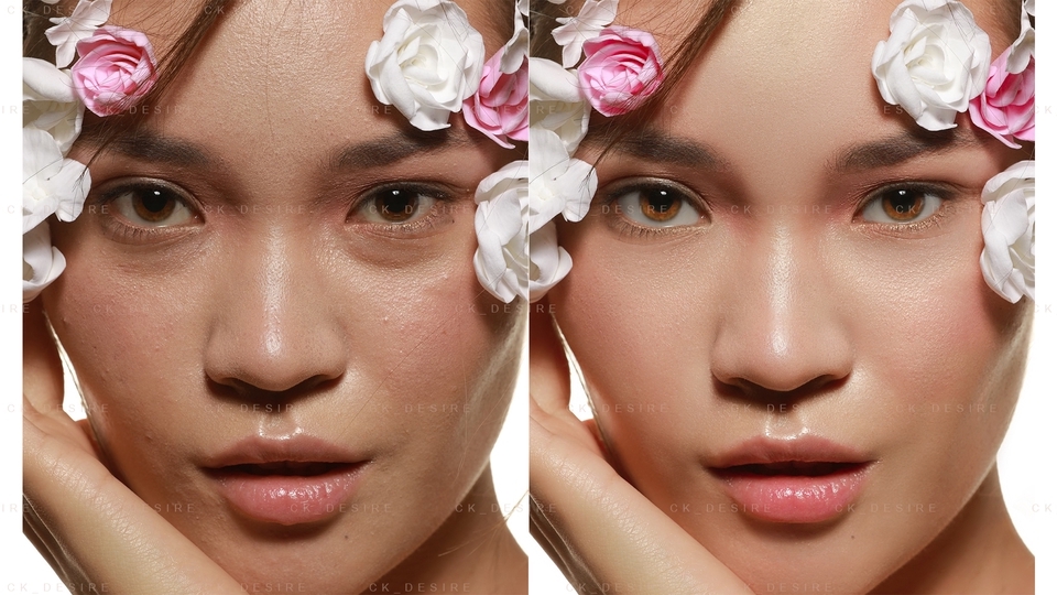 ไดคัท & Photoshop - Retouch ภาพบุคคล, งานผิว, รอยยับเสื้อผ้า, prewedding - 3