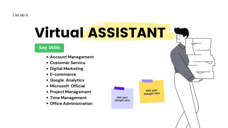 เลขาส่วนตัว - เลขาส่วนตัวออนไลน์ เลขานุการ |  Virtual Assistant  - 1