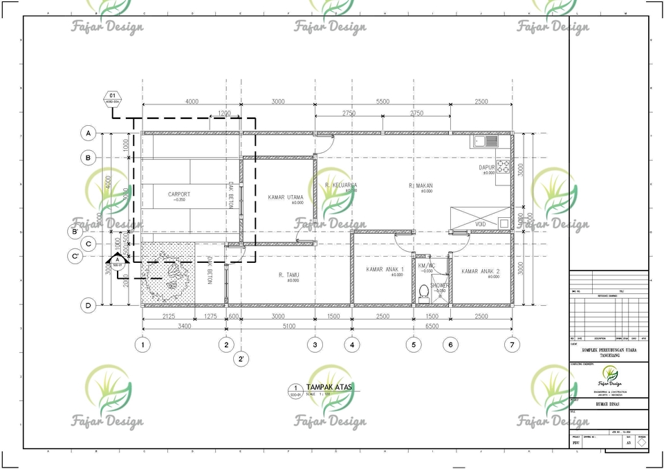 CAD Drawing - Redraw Bangunan Atau Gambar Kerja Dalam Bentuk 2D - 5