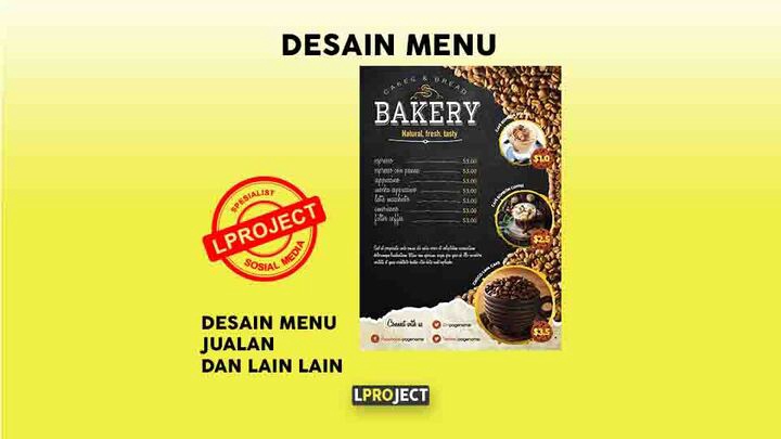 Digital Printing - Desain Menu Jualan - 3