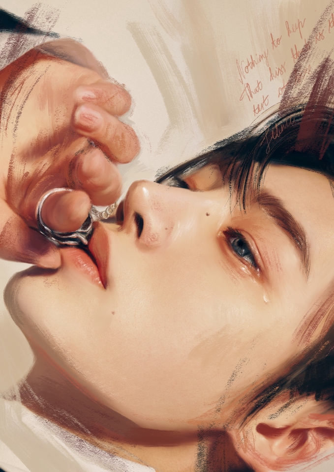 วาดภาพเหมือน Portrait - Portrait Digital Painting รับวาดภาพเหมือน - 7