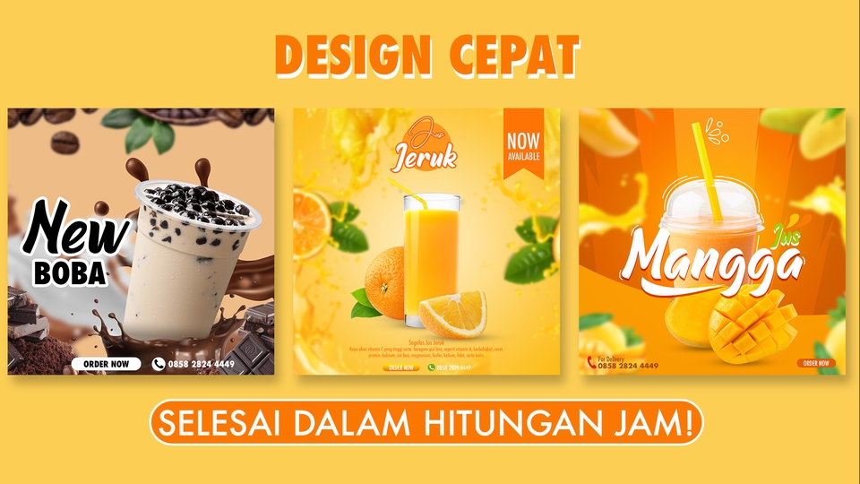 Banner Online - Desain Untuk Promosi Jualan dan Feed Instagram - 1