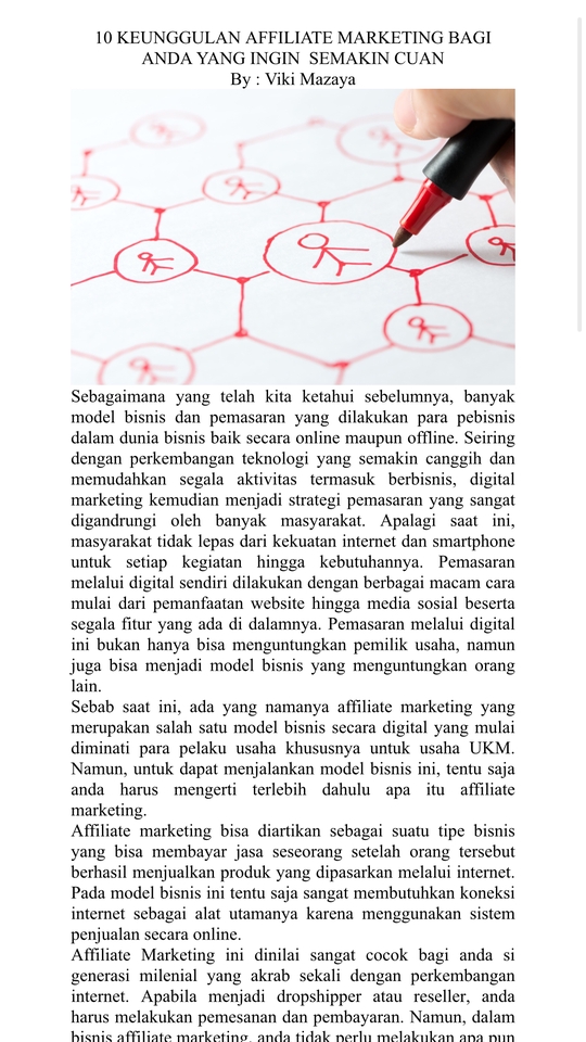 Penulisan Konten - PENULISAN KONTEN ARTIKEL, SCRIPT, COPYWRITING, DLL. 2 HARI JADI - 18