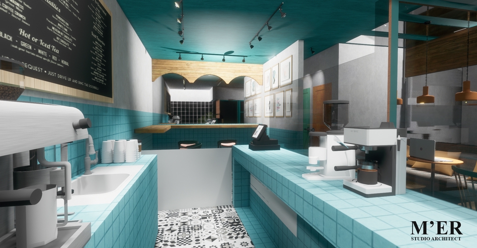 3D & Perspektif - Desain Interior & Furniture Offices, Residances, and Commercials - 16