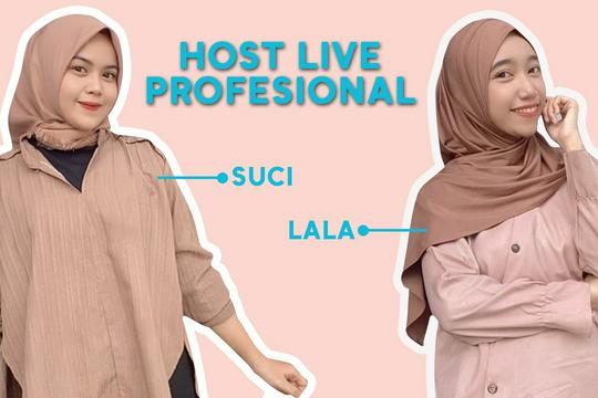 Jasa Freelance Host Live Streaming TikTok & Shopee - HOST LIVE STREAMING SHOPEE & TIKTOK