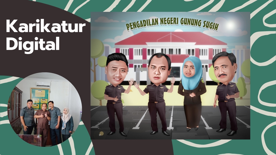 Gambar dan Ilustrasi - Karikatur Unik Lucu Harga Terjangkau - 8