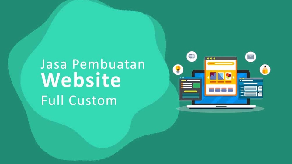 Jasa pembuatan website custom, web developer, desain website professional, membuat website toko online, wordpress, company profile, website company profile, harga website.