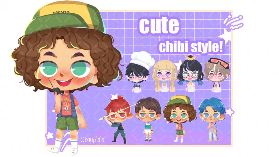 วาดแฟนอาร์ต - รับวาด ตัวการ์ตูนน่ารักๆ Fanart/Original Character/Game/Chibi/SD - 2