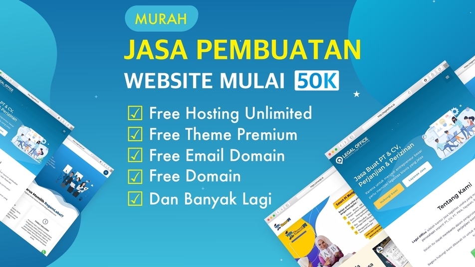 Web Development - Super Big Deal Jasa Desain Website Company Profile Ekslusif dan Premium - 1