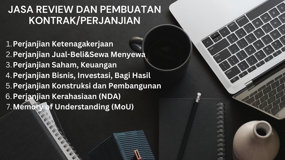 Hukum - Jasa Konsultasi Hukum dan Penyusunan Kontrak/Perjanjian - 1