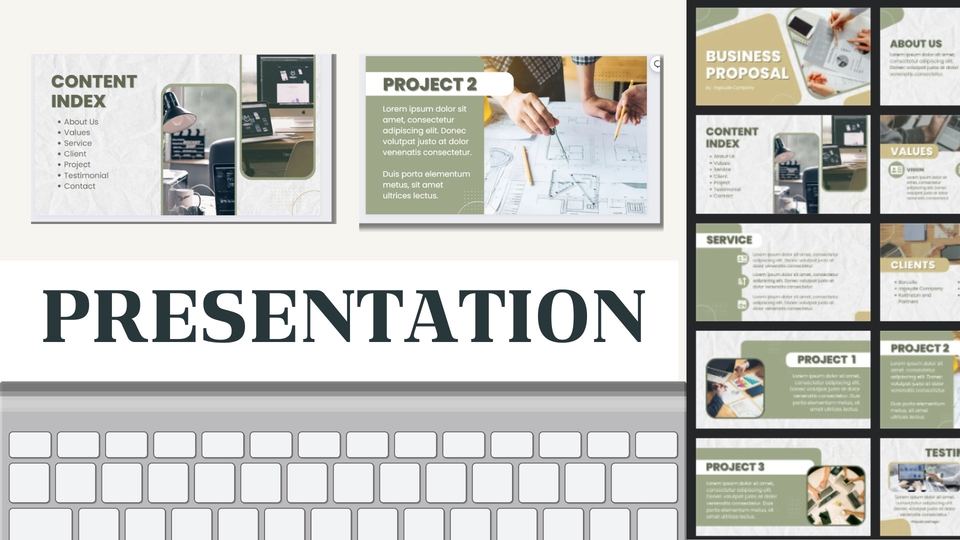 Presentation - รับทำและออกแบบ Presentation Powerpoint หากต้องการงานด่วนเรารับทำ - 1