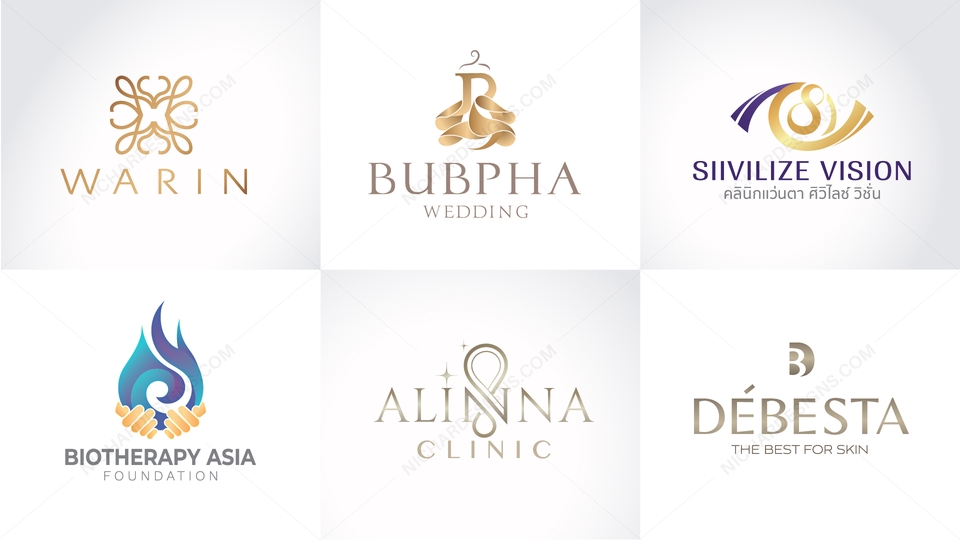 Logo - รับออกแบบโลโก้หลากหลายสไตล์ - 15