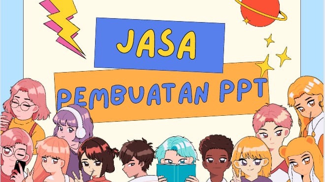 Presentasi - JASA PEMBUATAN PERSENTASI MS POWER POINT, BISA 1 HARI JADI - 1