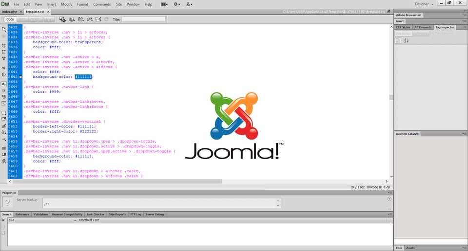 IT Solution และ Support - รับแก้เทมเพลต Joomla แก้ css จัดรูปแบบ Joomla - 2
