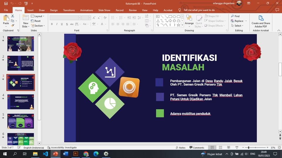 Presentasi - DESAIN PRESENTASI POWERPOINT,MAKALAH,SIDANG, TUGAS, COMPANY PROFILE - 7