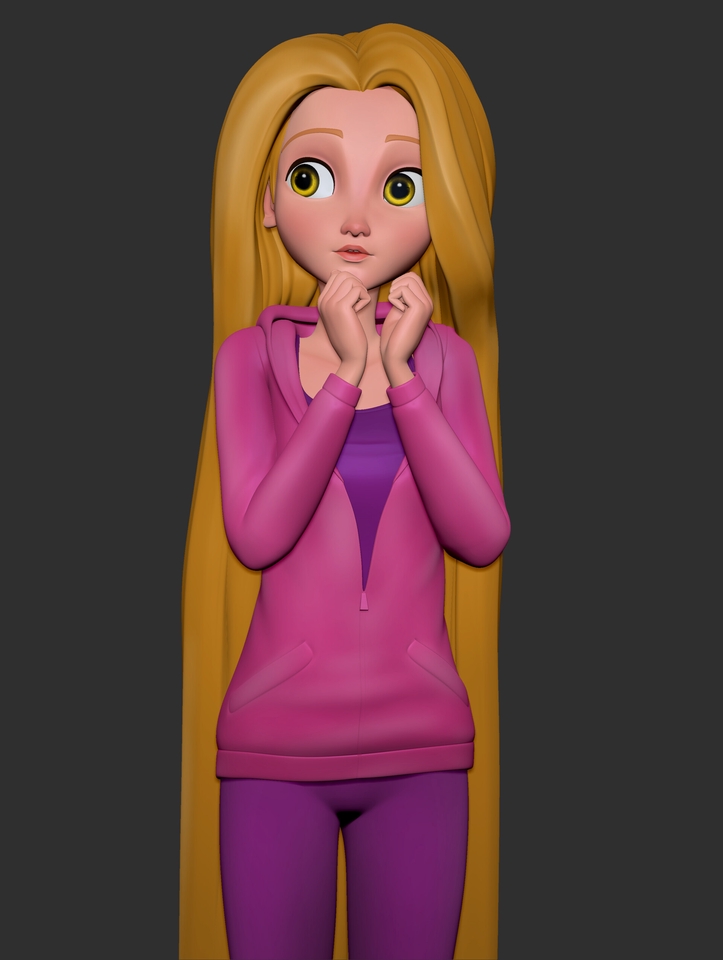 3D & Animasi - 3D Character Modeling - 22