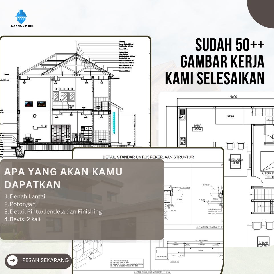 Jasa drafter autocad murah, gambar kerja rumah, autocad murah, freelance drafter autocad, jasa drafter arsitek