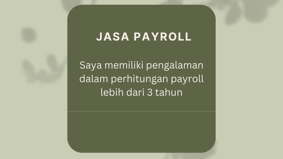 Jasa Konsultan Pembukuan Keuangan Online - Jasa Payroll