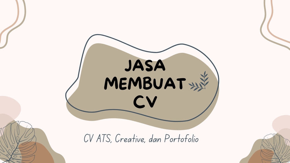 Jasa Desain CV (Curriculum Vitae) & Portofolio - JASA MEMBUAT CV ATS, KREATIF, DAN MEMBUAT PORTOFOLIO