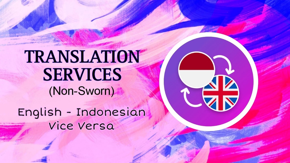 Jasa Penerjemahan Bahasa Inggris ke Indonesia dan Sebaliknya - Translate Inggris Indonesia, Terjemahan Indonesia ke Inggris