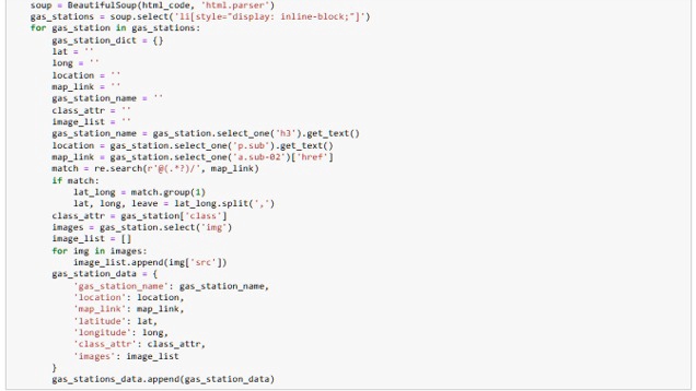 บริการเว็บสแครปปิ้ง ดึงข้อมูลจากเว็บไซต์ด้วย Python