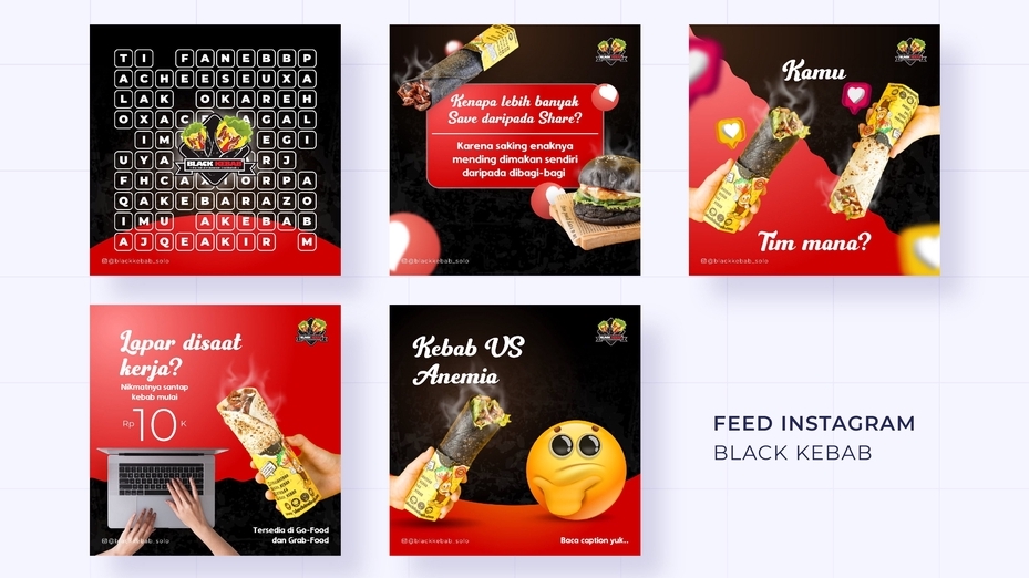 Banner Online - Paket Design Feed Story Caption Instagram - 2