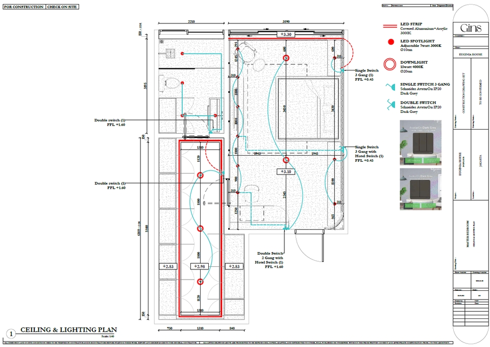 CAD Drawing - Paket 2D: Drafting Interior Design - 4