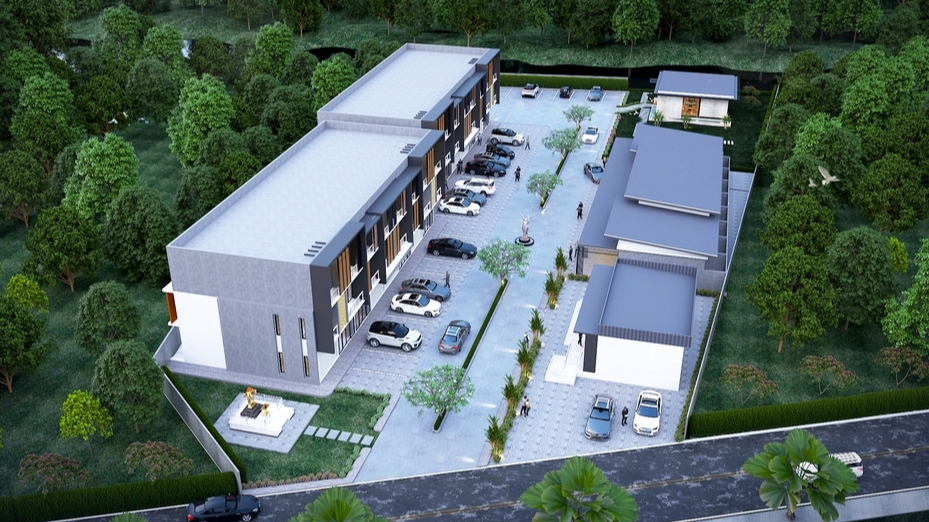 3D Perspective - รับทำภาพ 3D Perspective ออกแบบงานสถาปัตยกรรมภายนอก งานภายใน งานเขียนแบบก่อสร้าง ครบจบที่เดียว - 15